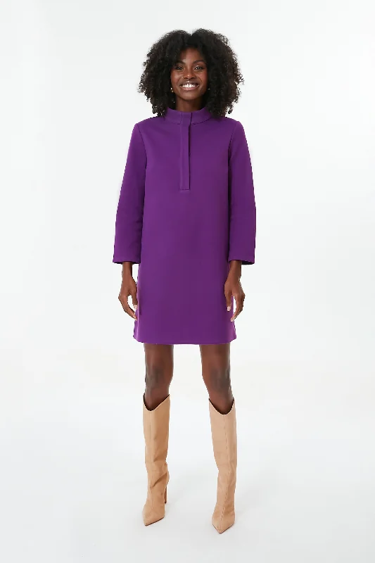 Aubergine Avery Dress